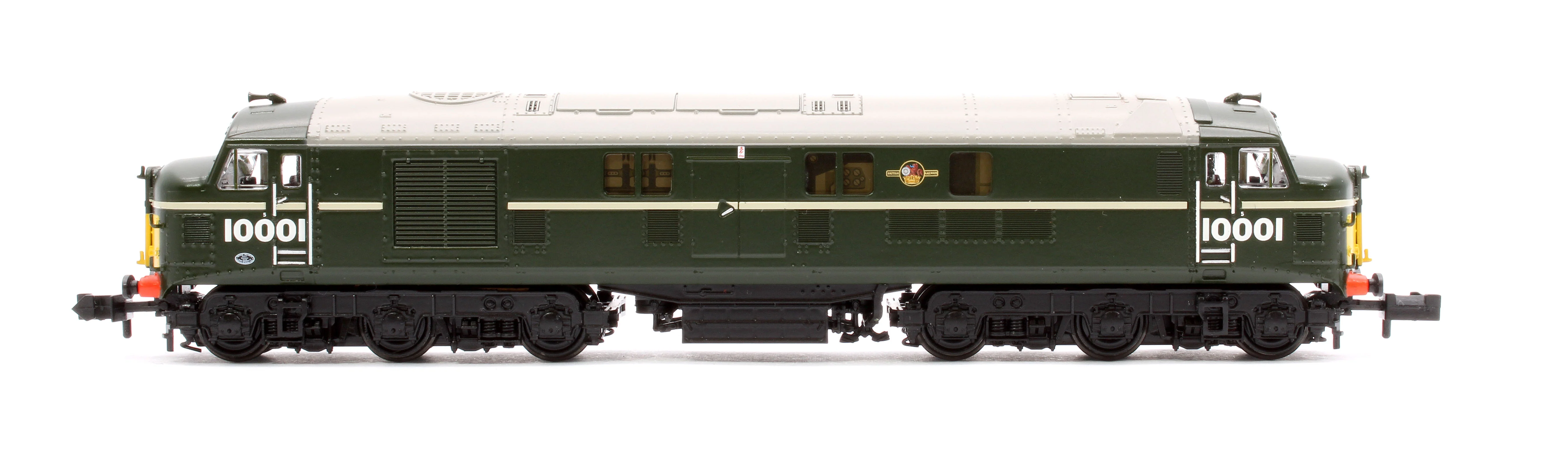 372-918 LMS 10001 BR Green (Small Yellow Panels) Diesel Locomotive - Image 5