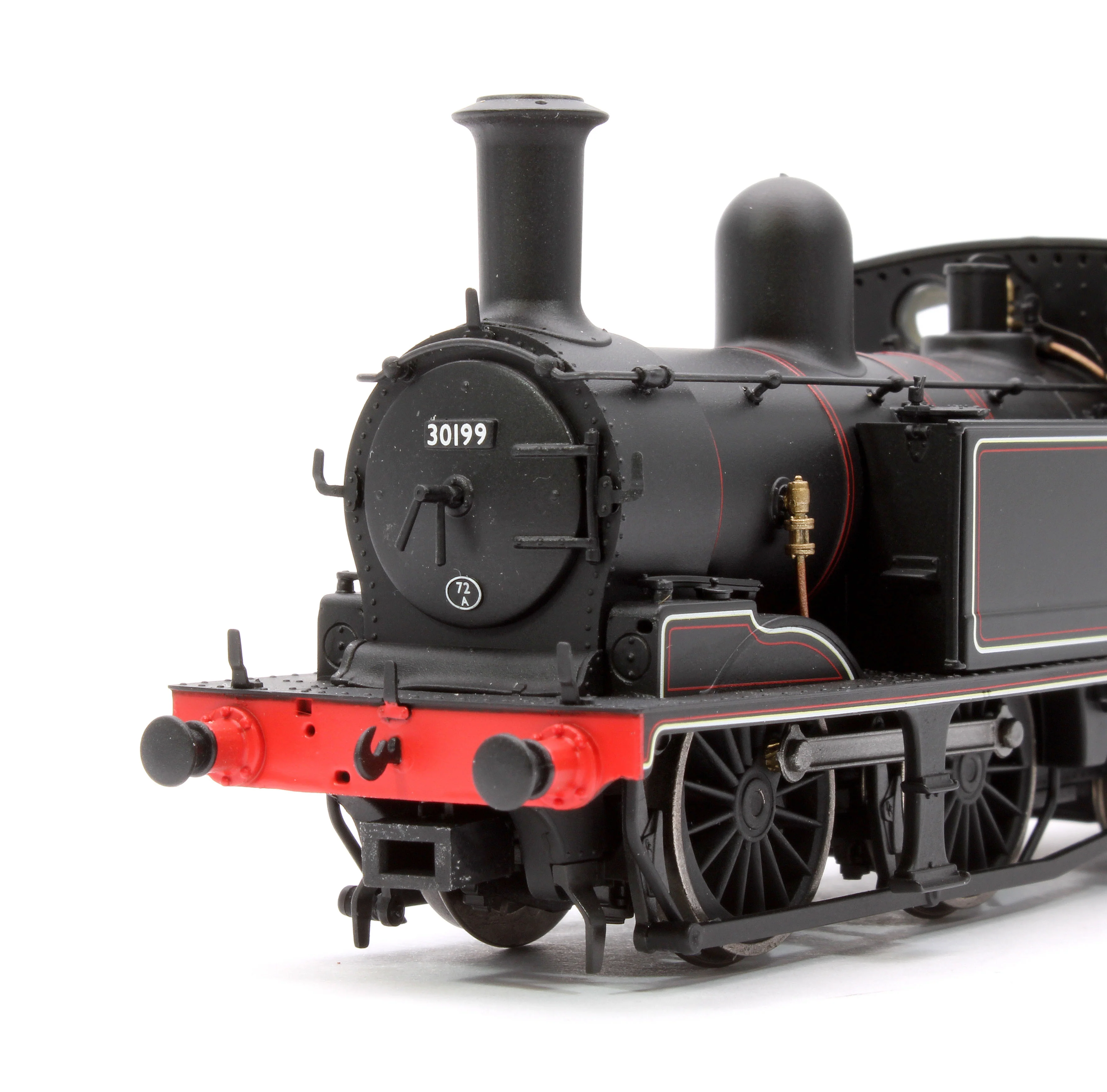 E85018 LSWR Adams O2 30199 BR Lined Black (Late Crest) Steam Locomotive - Image 9