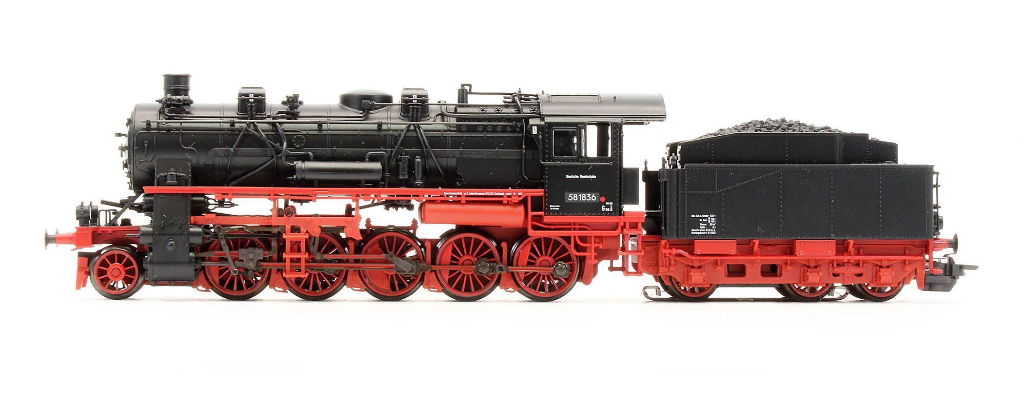 Pre-Owned DB BR 58 1836 Steam Locomotive - 3 Rail Digital Sound - Image 4