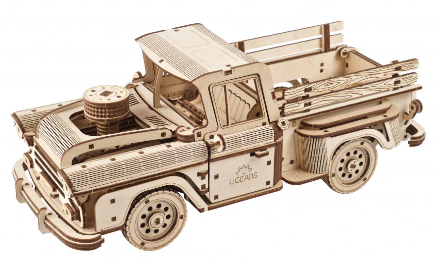 UG70171 Lumberjack Pickup Truck Mechanical Model Kit