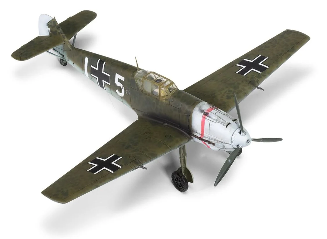 A01008B Messerschmitt Bf109E-4 Model Kit - Image 3
