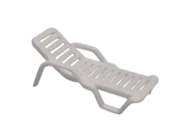 1:76 Scale Sun Loungers (Pack of 8) - Image 2