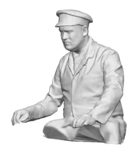 11051-076 OO Gauge Loco Specific Crew - BR 121/122 Bubble Car Driver