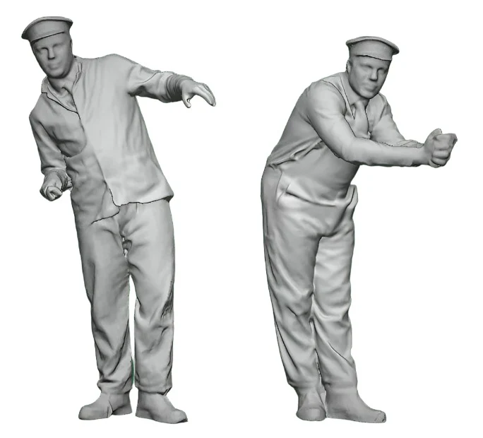 11229-076 OO Gauge Loco Specific Crew - SECR P Class Crew Pack - 1948 - 1968