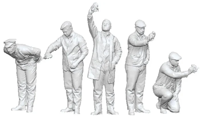 11321-076 OO Gauge 1948-1968 British Railways - Shed Staff Bundle 2