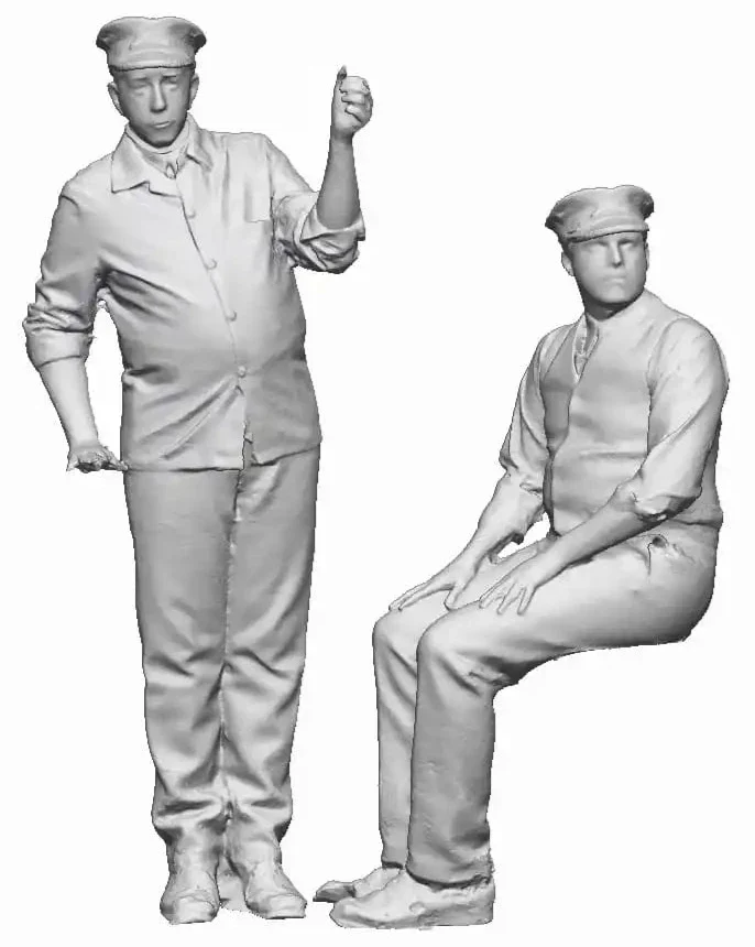 12206-076 OO Gauge SECR/SR D1 Class Crew Pack