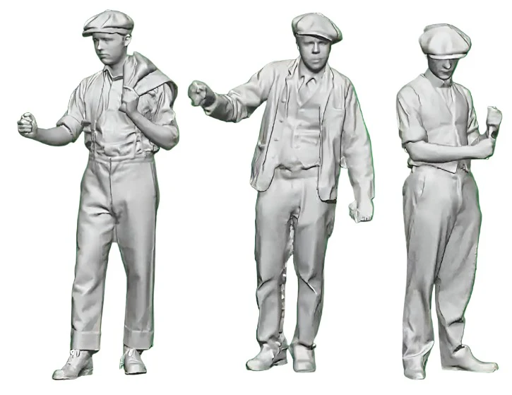 1643-076 OO Gauge 1948-1986 Race Horse Handlers