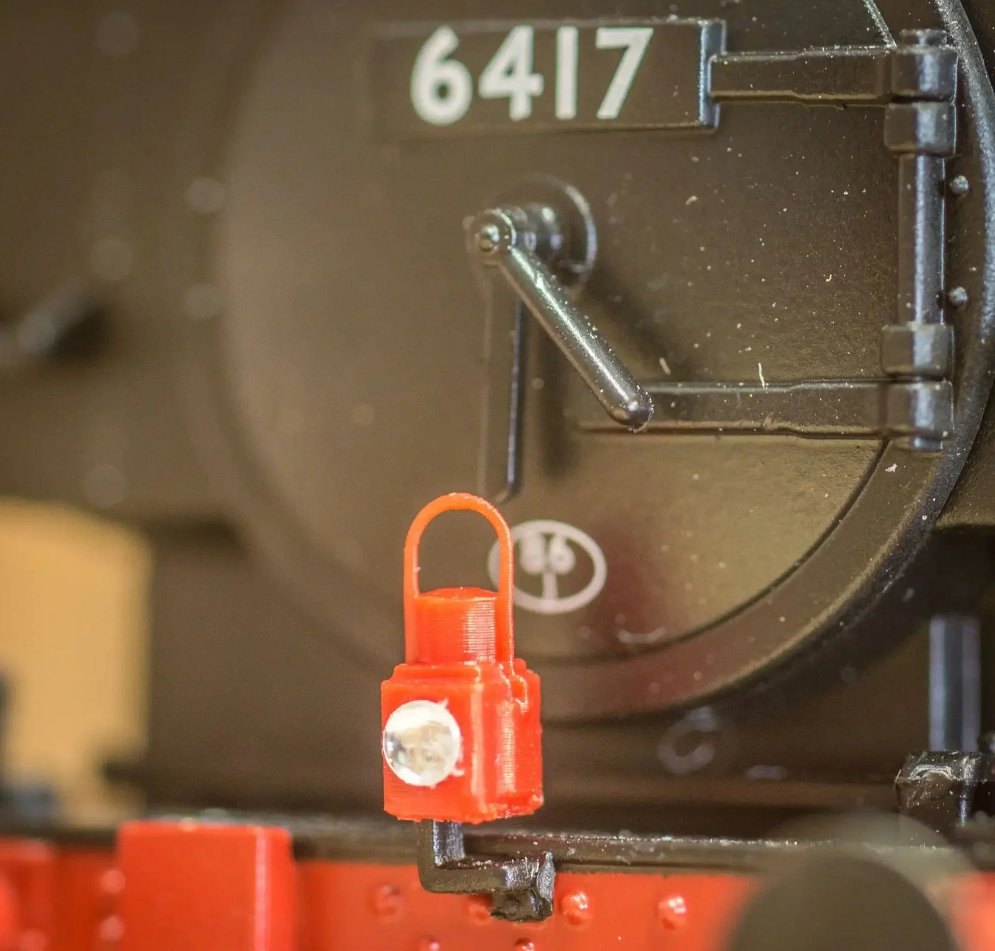 2075-076R OO Gauge GWR BR (W) Loco Lamps Pack of 5 - Red Lense - Image 2