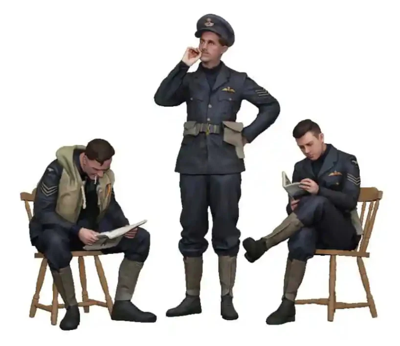 1:48 Scale RAF Through the Ages - World War Two - RAF Dispersals scene 3
