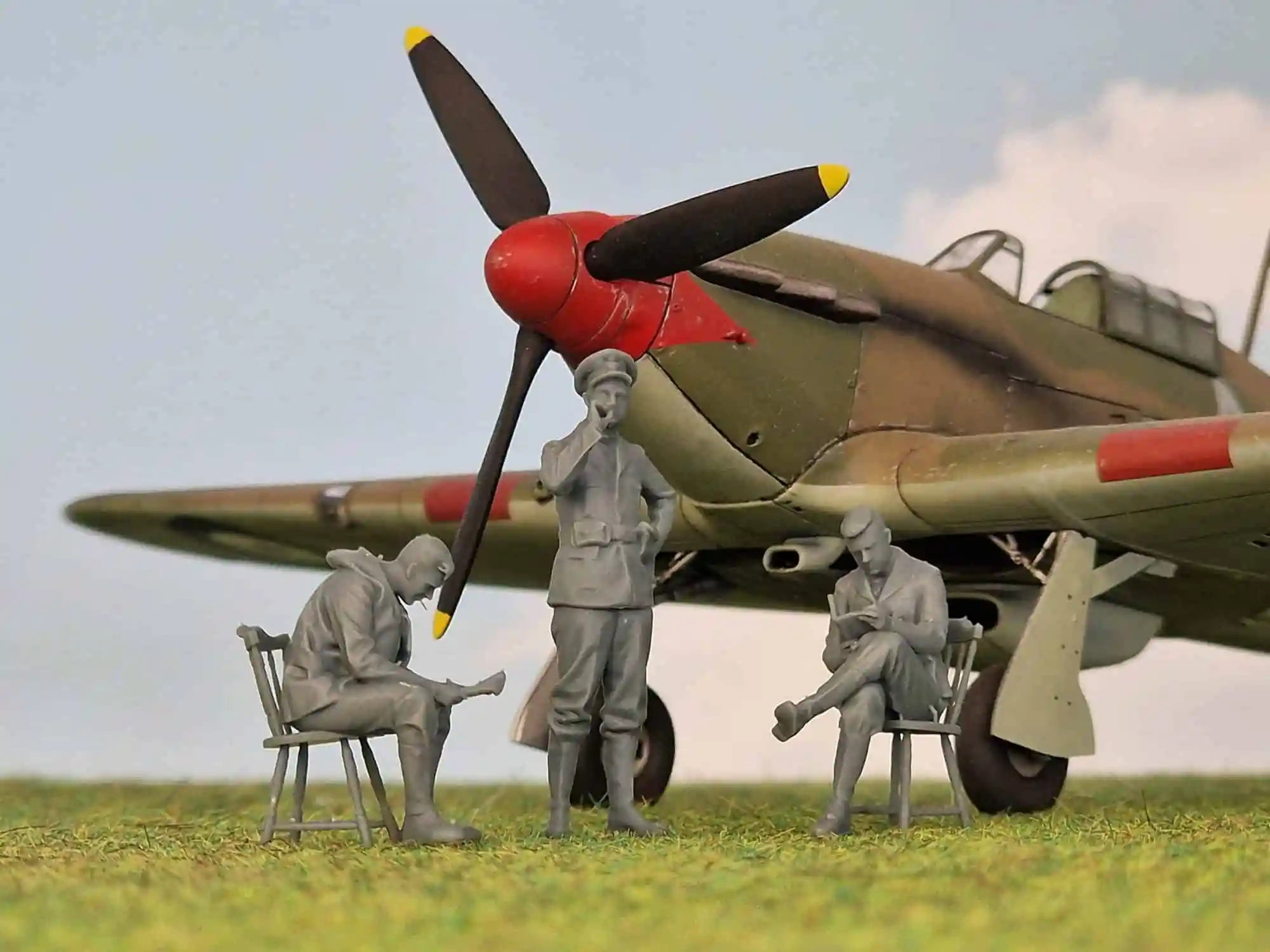 1:48 Scale RAF Through the Ages - World War Two - RAF Dispersals scene 3 - Image 2