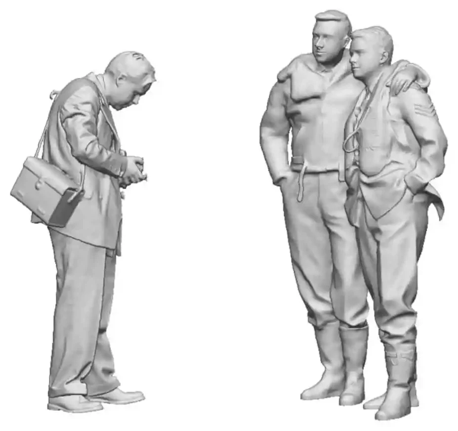 1:48 Scale RAF Through the Ages - World War Two - RAF Photographer and Pilots