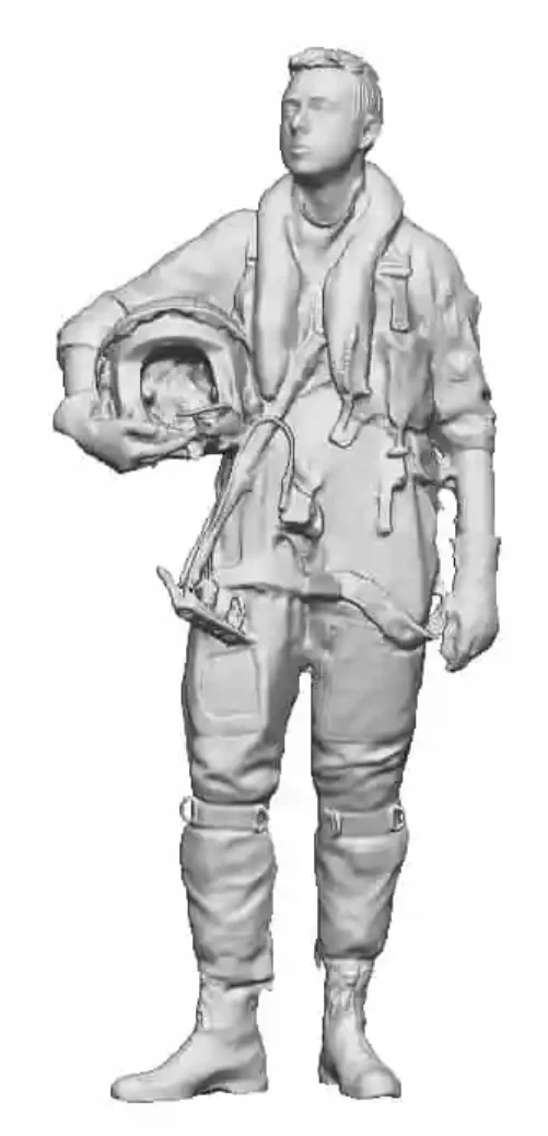 1:72 Scale RAF Through the Ages - Post War - FAA Buccaneer Pilot