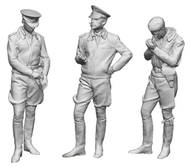1:32 Scale - World War Two - Luftwaffe Pilots in Conversation