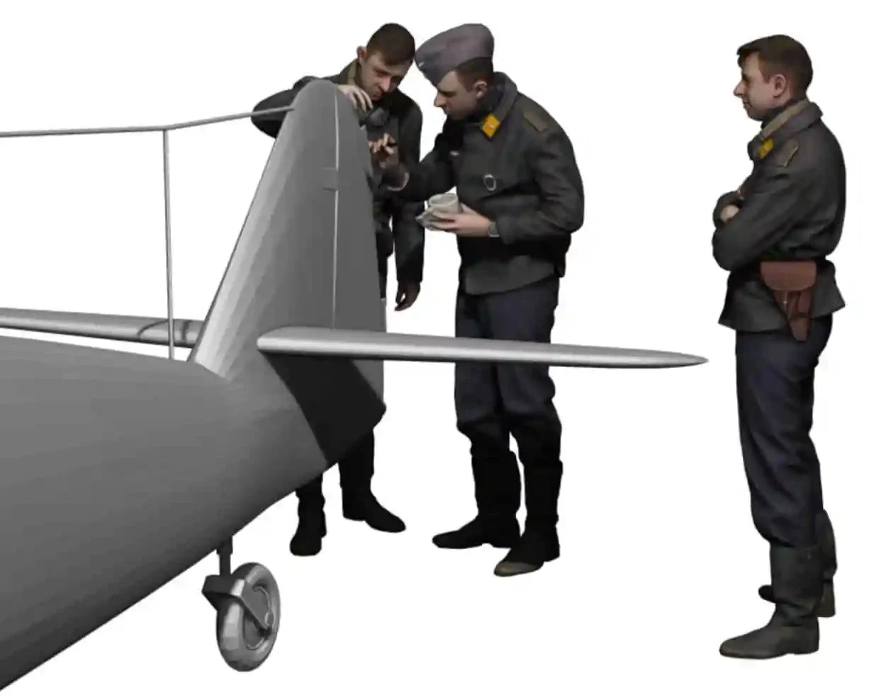 1:72 Scale World War Two - Luftwaffe Painting Victory Markings - Image 2