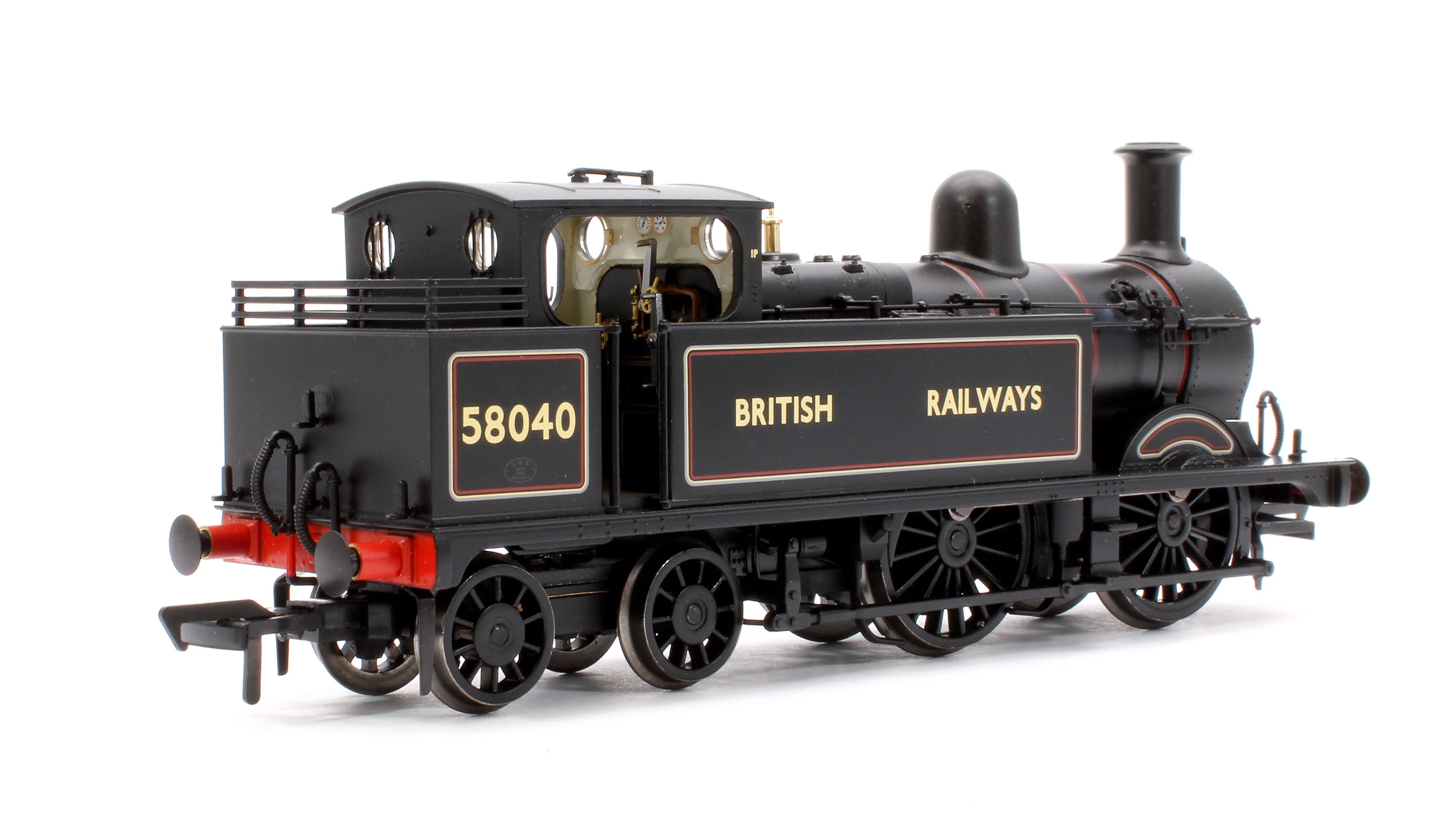 31-743ASF MR 1532 (1P) Tank 58040 BR Lined Black (British Railways) Steam Locomotive - DCC Sound - Image 3