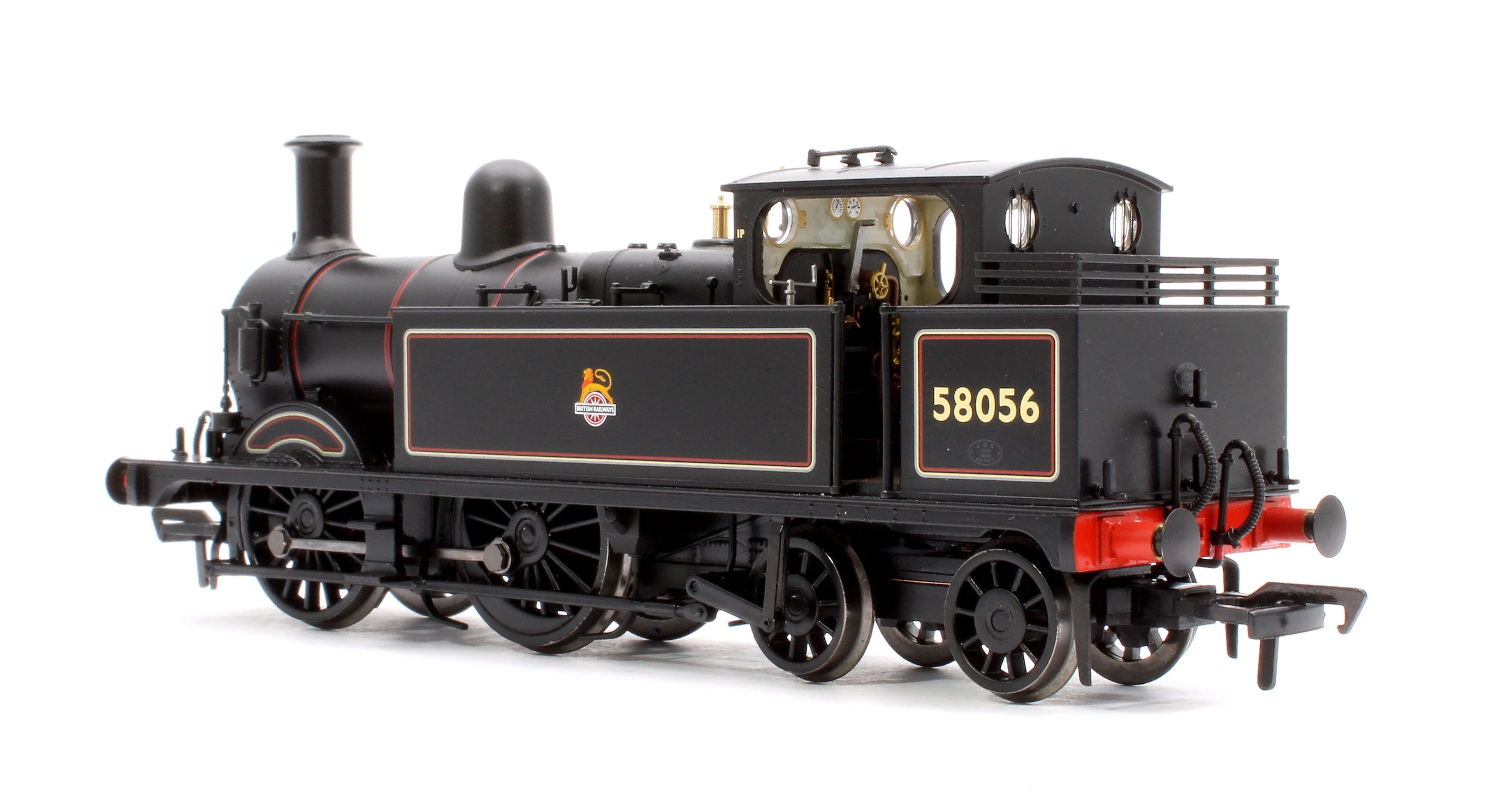 31-742B MR 1532 (1P) Tank 58056 BR Lined Black (Early Emblem) Steam Locomotive - Image 2
