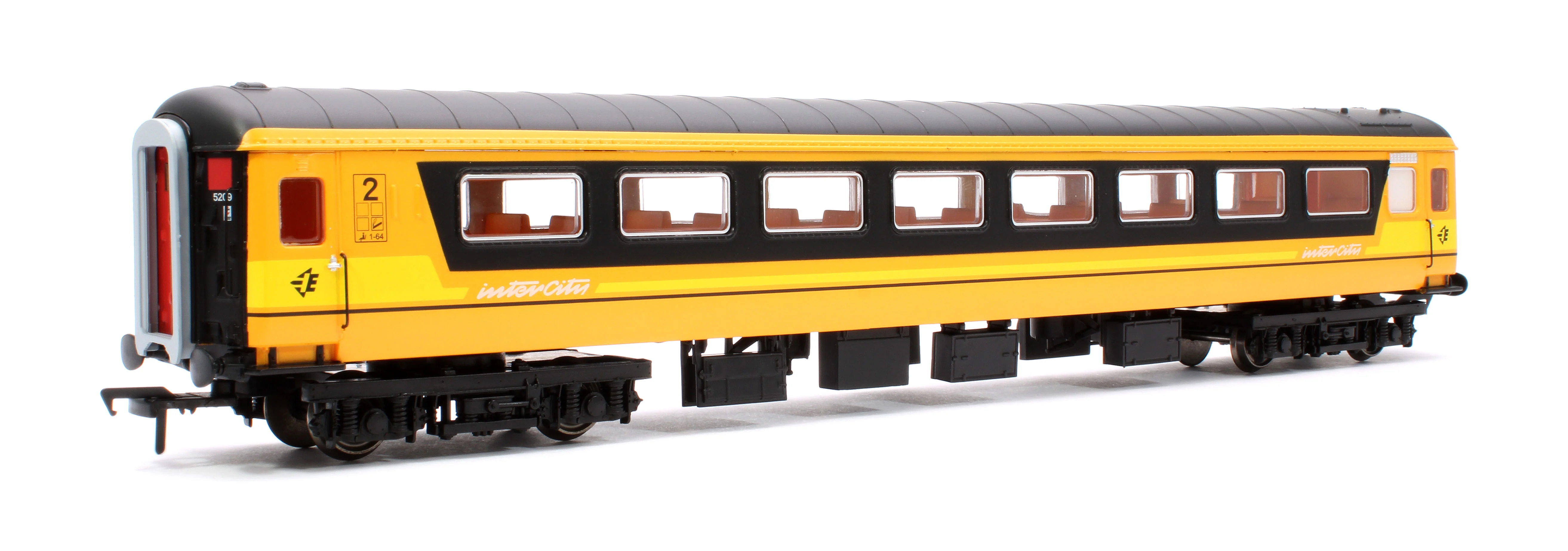 MM5209A MK2D Irish Railways Standard Open Orange & Black - Black Roof