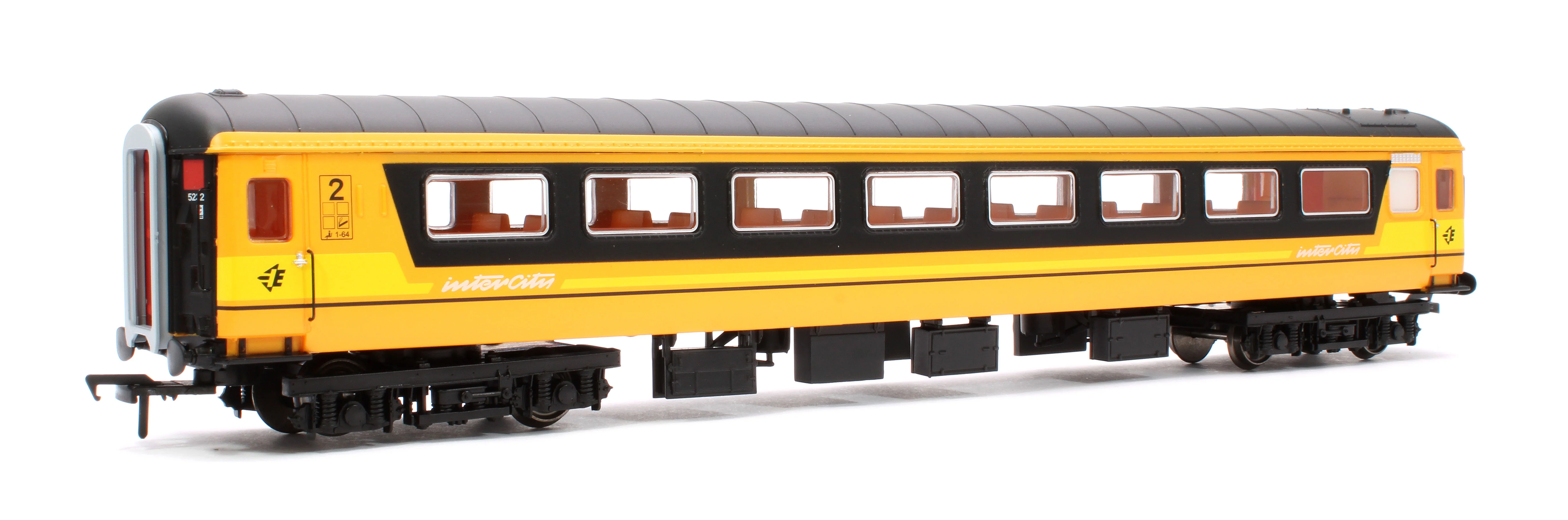 MM5232A MK2D Irish Railways Standard Open Orange & Black - Black Roof