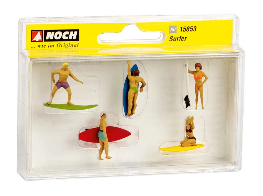 Noch 15853 Surfers (5) Figure Set - Image 2