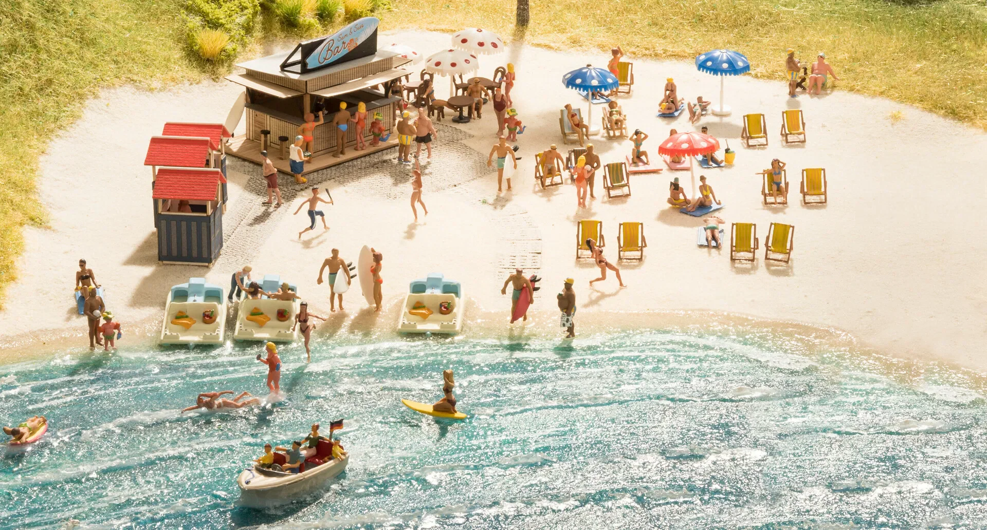 On the Beach 3D Set (Pre-Built)