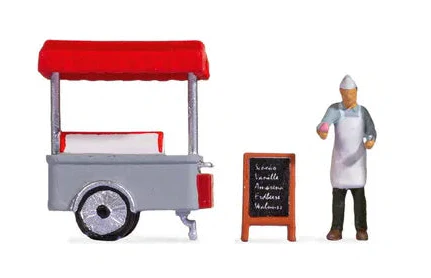 Ice Cream Stall Tiny Scenes Set