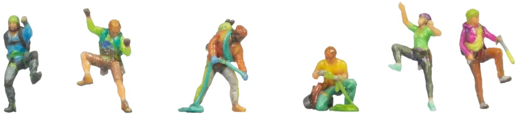 Mountaineers (6) 3D Master Figure Set