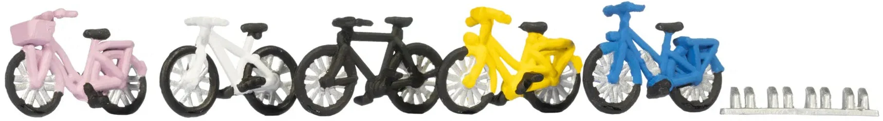 Bicycles (5) Figure Set - HO/OO Scale