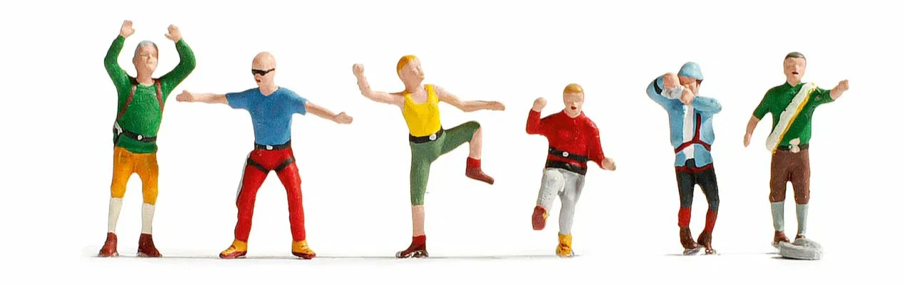 N15871 Mountaineers (6) Figure Set