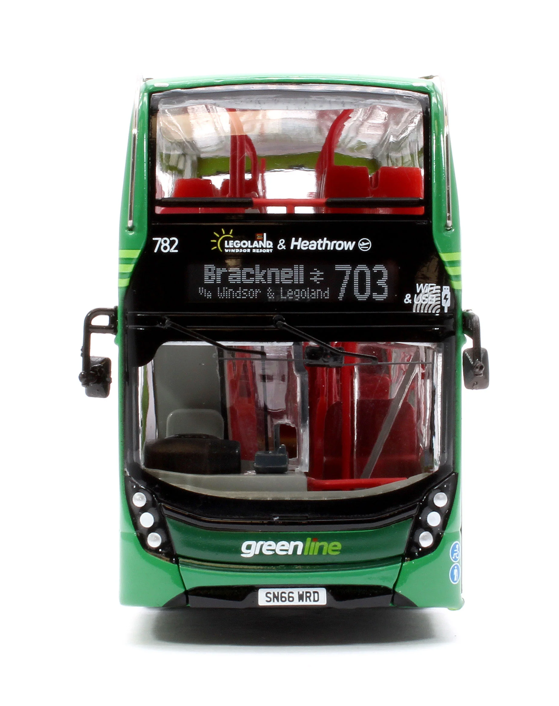 UK0074 ADL Enviro 400 - Reading Buses - Greenline (782 – SN66 WRD) - Image 4