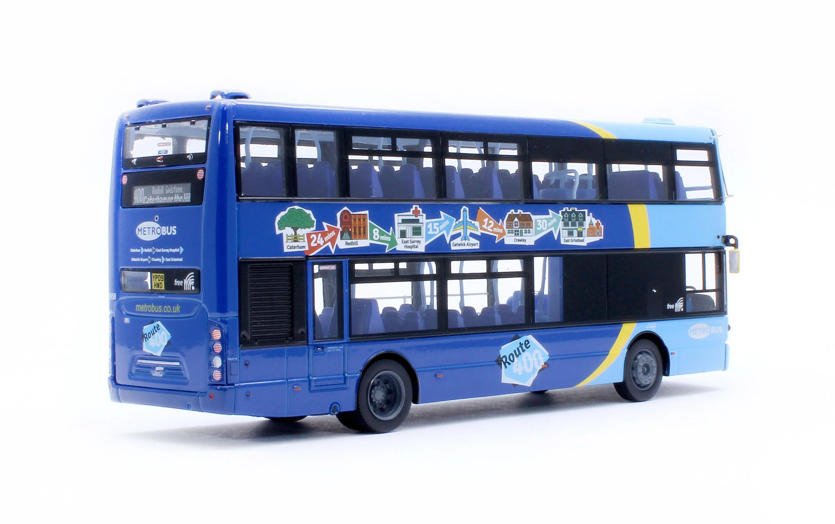 Scania OmniCity Double Decker Metrobus (6958 - YP09 HWD) - Image 3