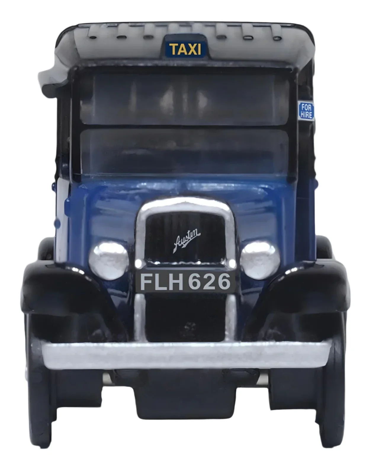 120AT002 Austin Low Loader Taxi Oxford Blue - Image 2