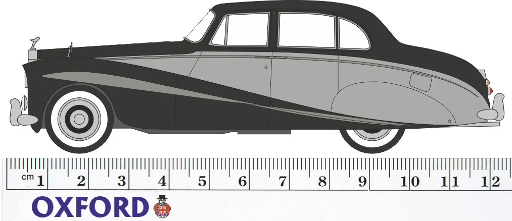 Rolls Royce Silver Cloud/Hooper Empress Black/Silver - Image 2