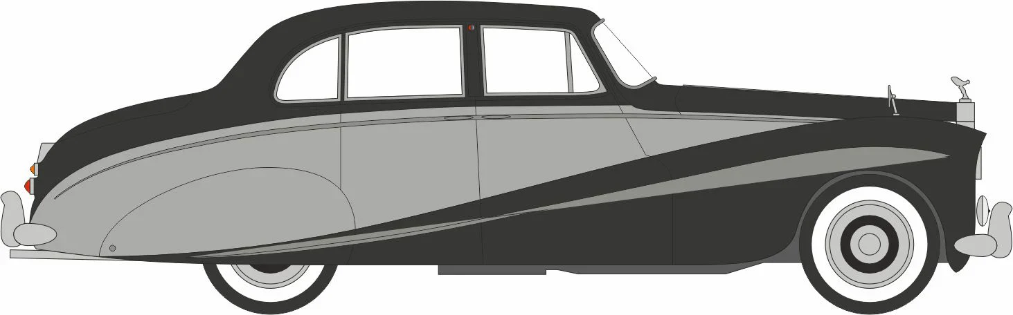 Rolls Royce Silver Cloud/Hooper Empress Black/Silver - Image 6