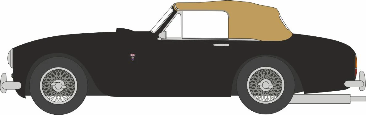 Aston Martin DB2 MkIII DHC Black