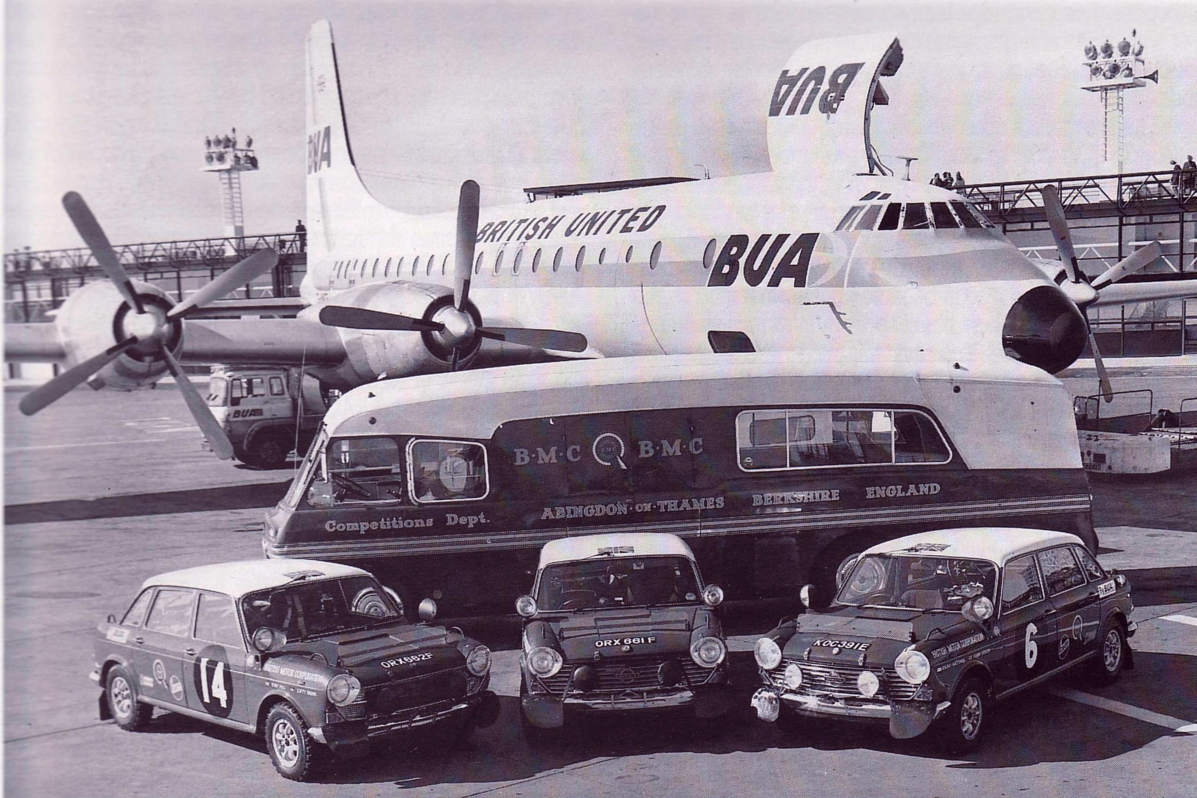 BMC Car Transporter & Two Minis BMC Competitions Dept - Image 13