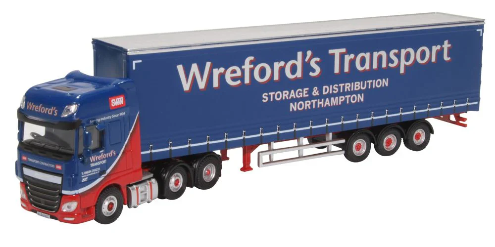 DAF XF Euro 6 Curtainside Wrefords
