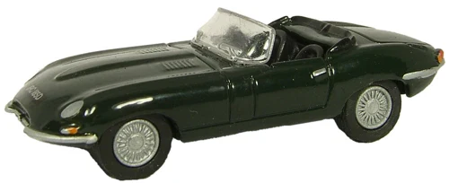 76ETYP001 Jaguar E Type Convertible Racing Green