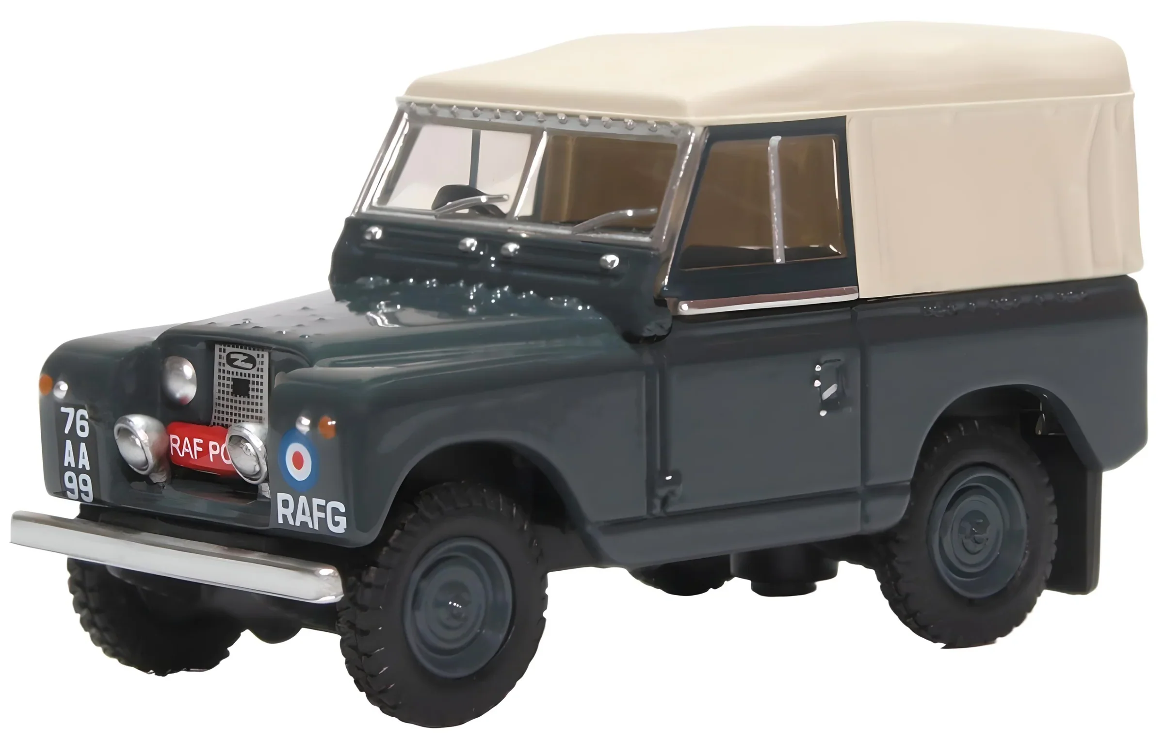 76LR2S007 Land Rover Series II SWB Canvas RAF Police