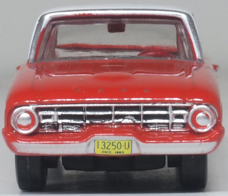 87FA60001 1960 Ford Falcon Ranchero Monte Carlo Red/Corinthian White - Image 4