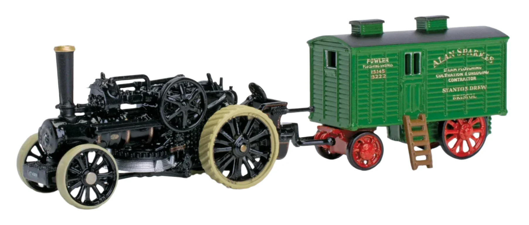 NFBB002 Fowler BB1 Ploughing Engine No15222 Bristol Rover + Living Wagon - Image 5