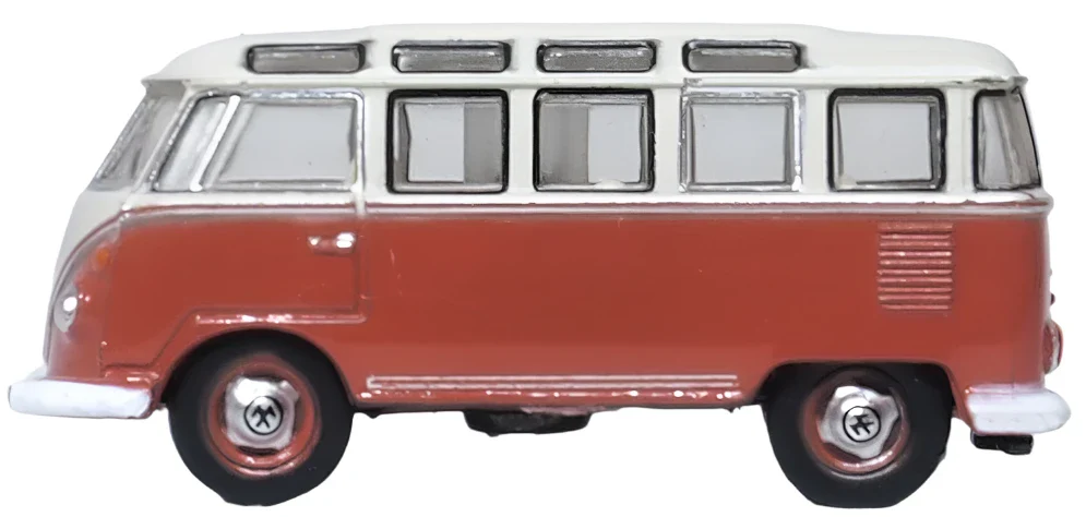 NVWS001 VW T1 Samba Bus Sealing Wax Red/Beige Grey - Image 3