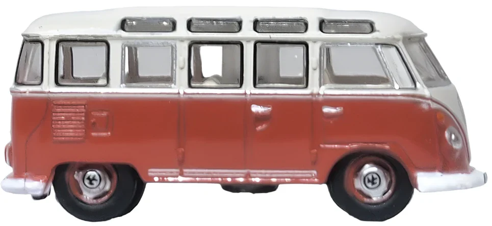 NVWS001 VW T1 Samba Bus Sealing Wax Red/Beige Grey - Image 4