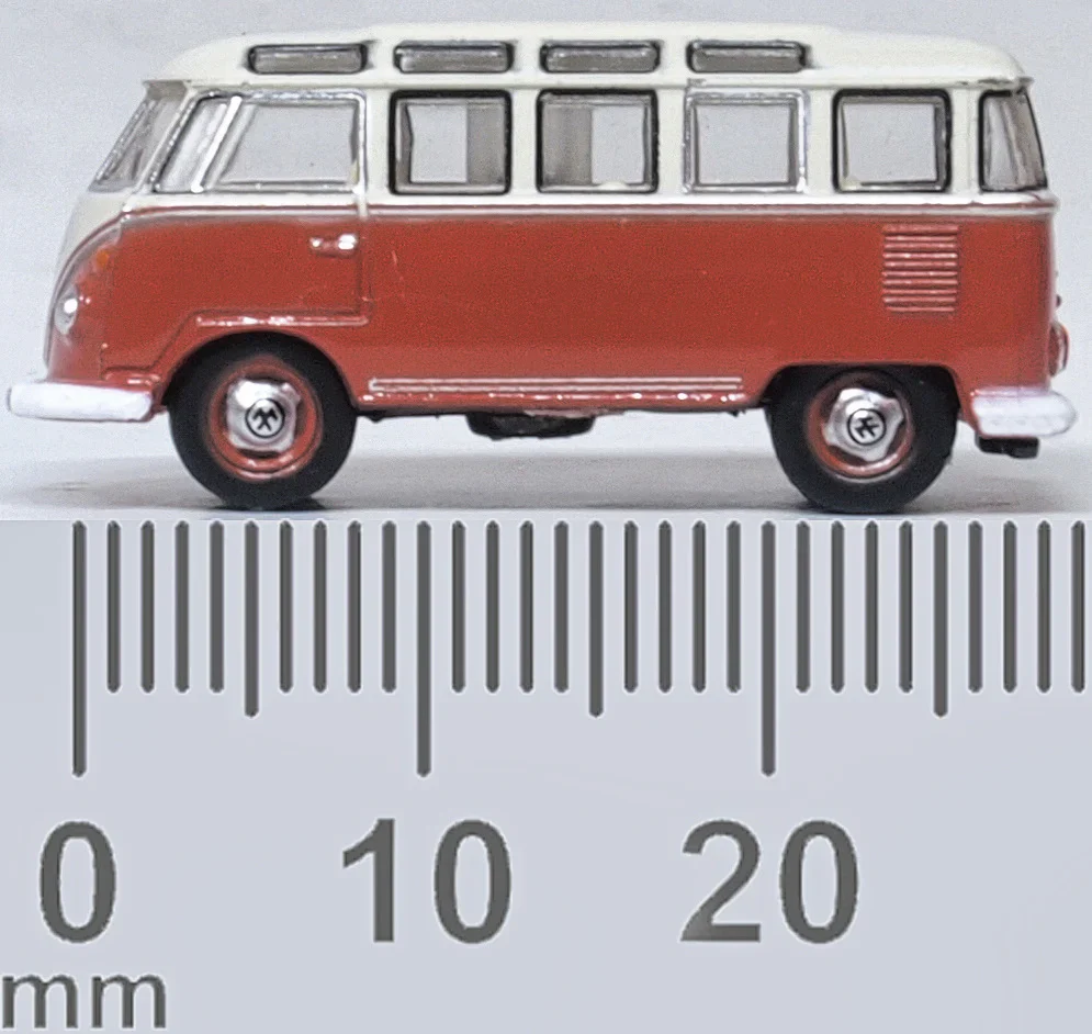 NVWS001 VW T1 Samba Bus Sealing Wax Red/Beige Grey - Image 6