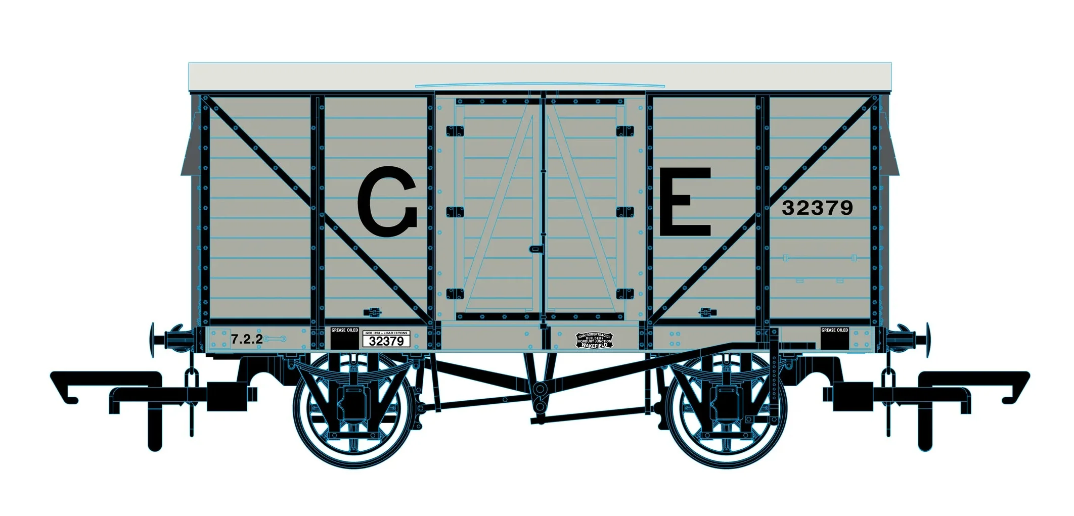GER 10t Covered Van GER 32379