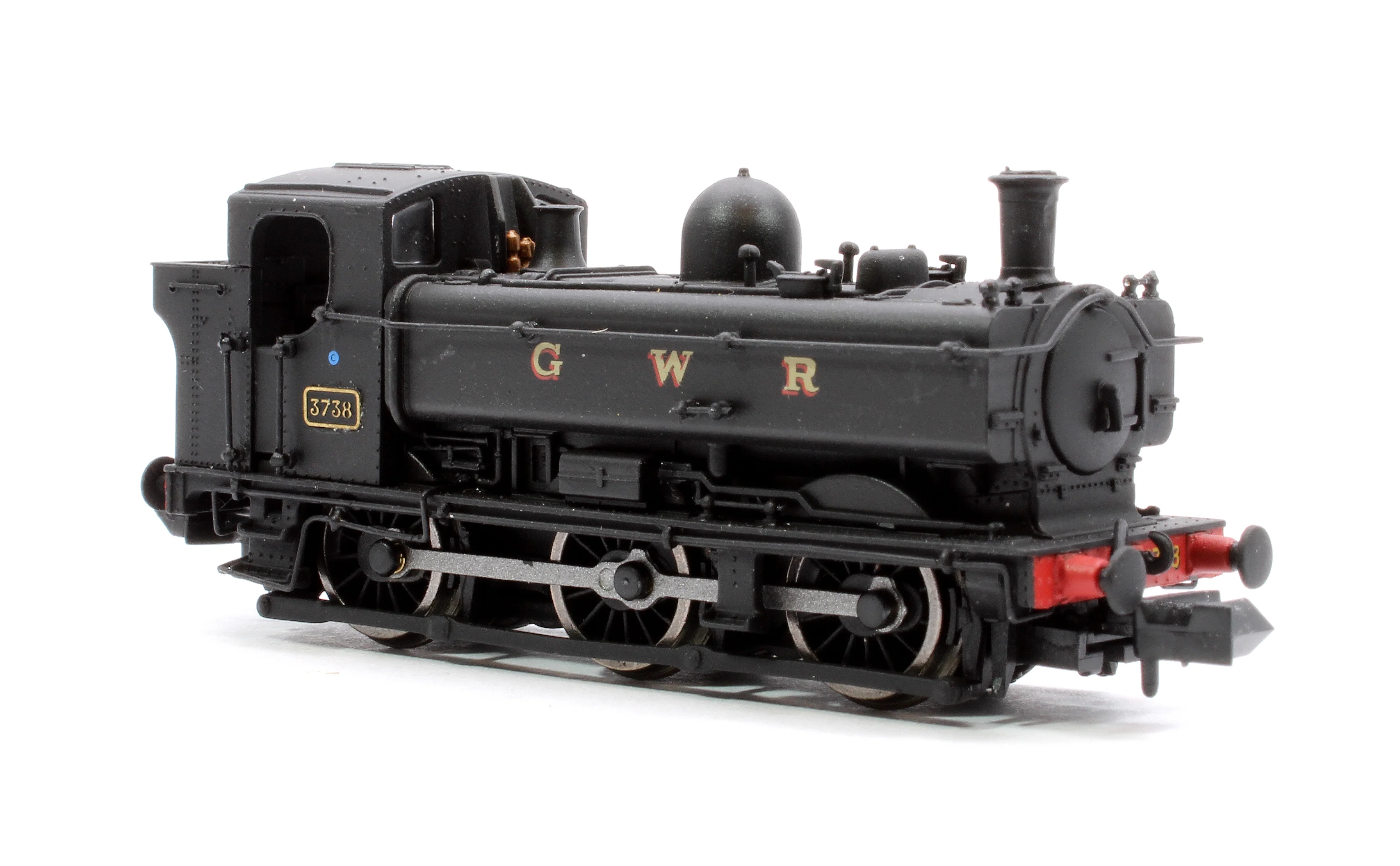 2S-007-032 GWR 57xx 0-6-0 Pannier 3738 GWR Black Lettered GWR - Image 4