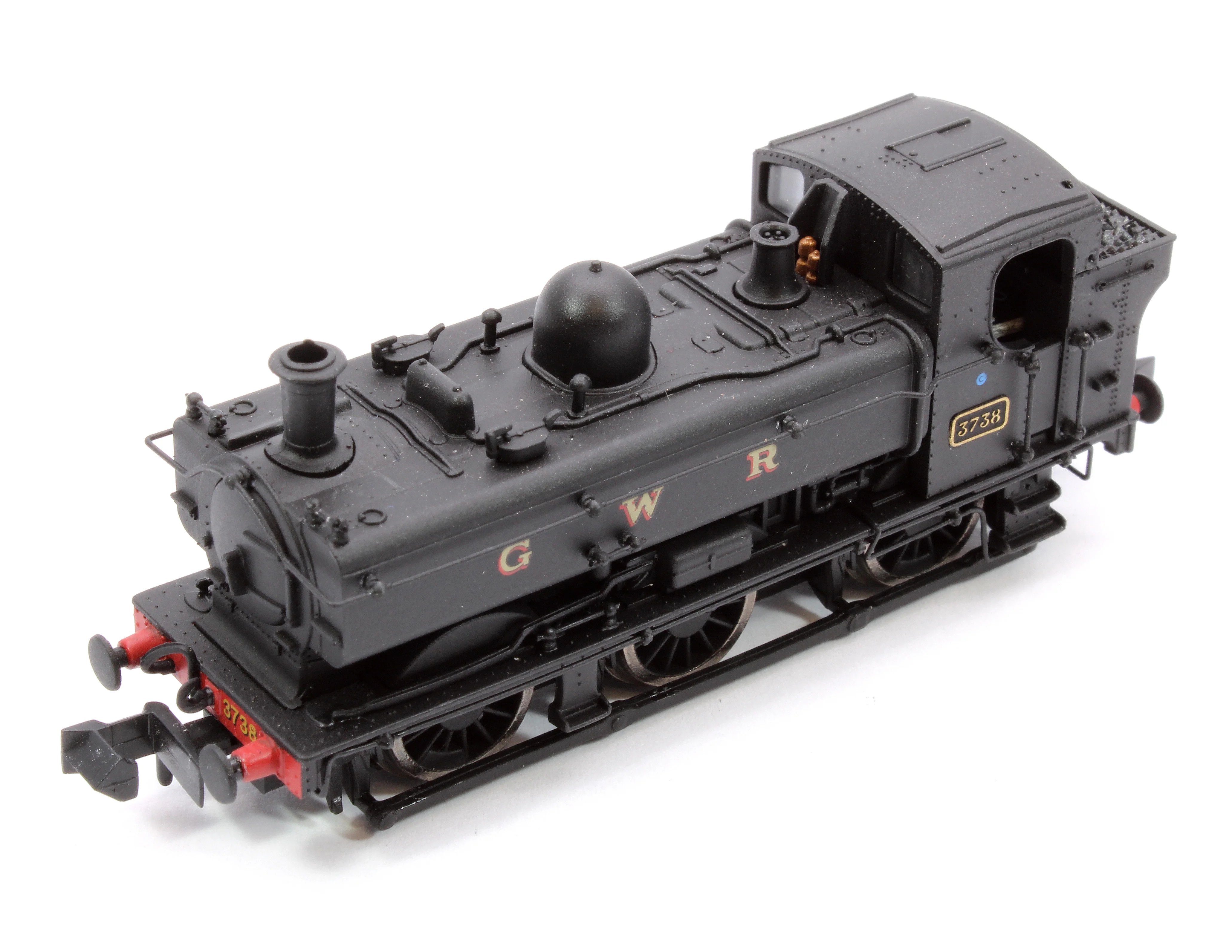 2S-007-032 GWR 57xx 0-6-0 Pannier 3738 GWR Black Lettered GWR - Image 7