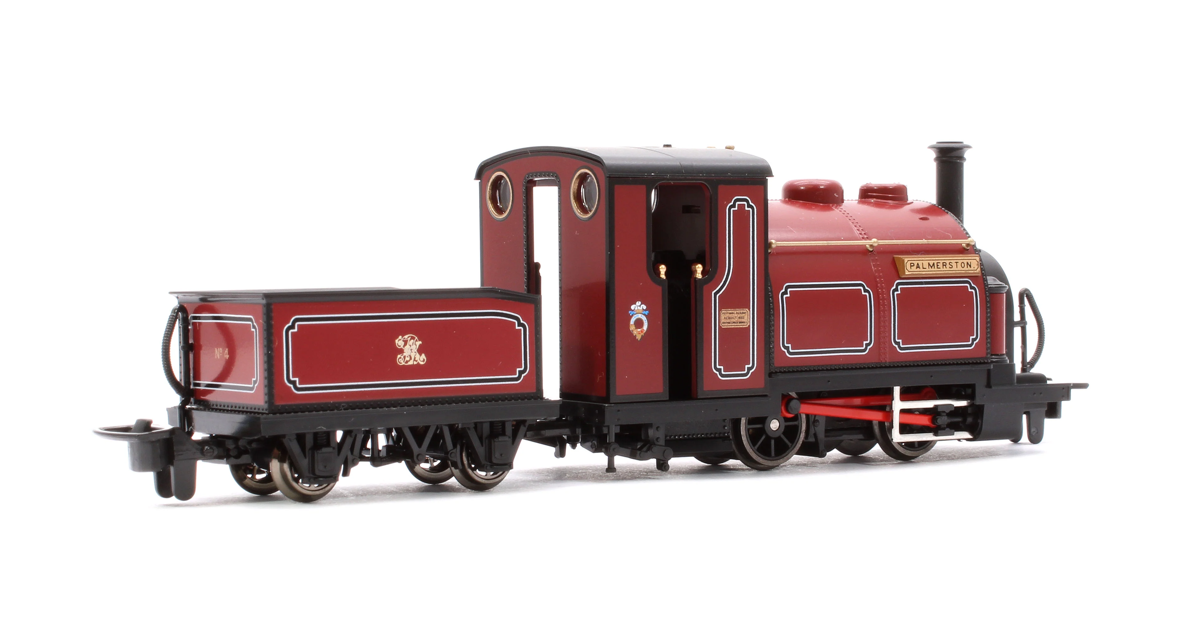 51251C Kato/Peco Ffestiniog Railway Small England “PALMERSTON” Locomotive (Maroon) - Image 3