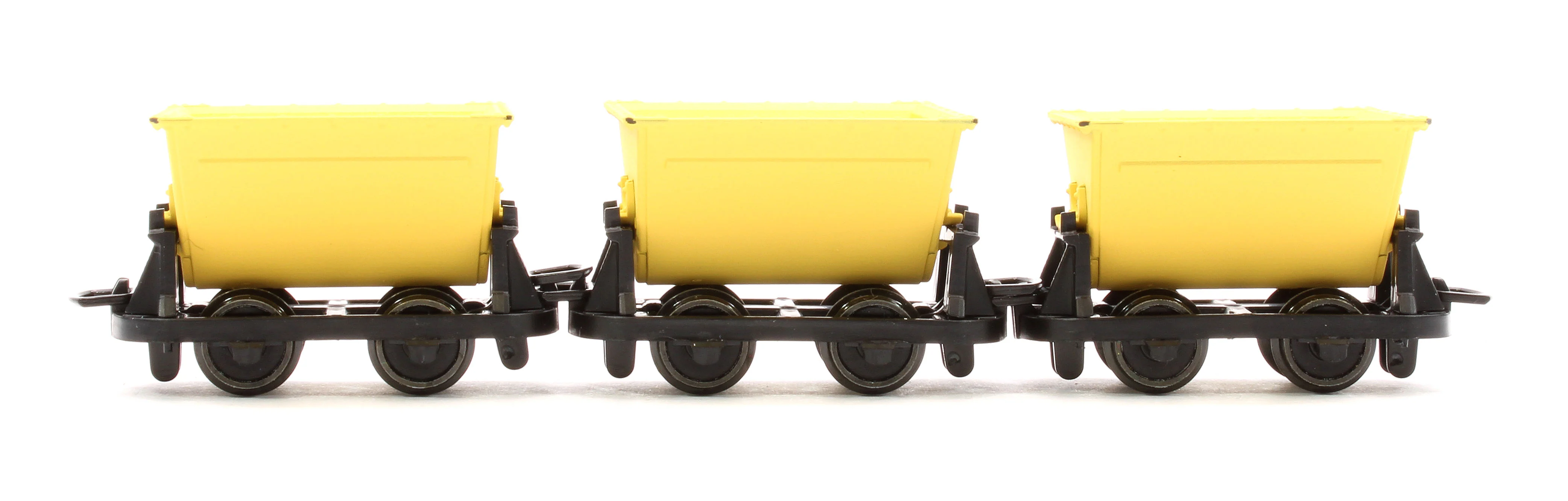 GR332 Pack of 3 Hudson "Rugga" V-Skip Wagons - Yellow - Image 2