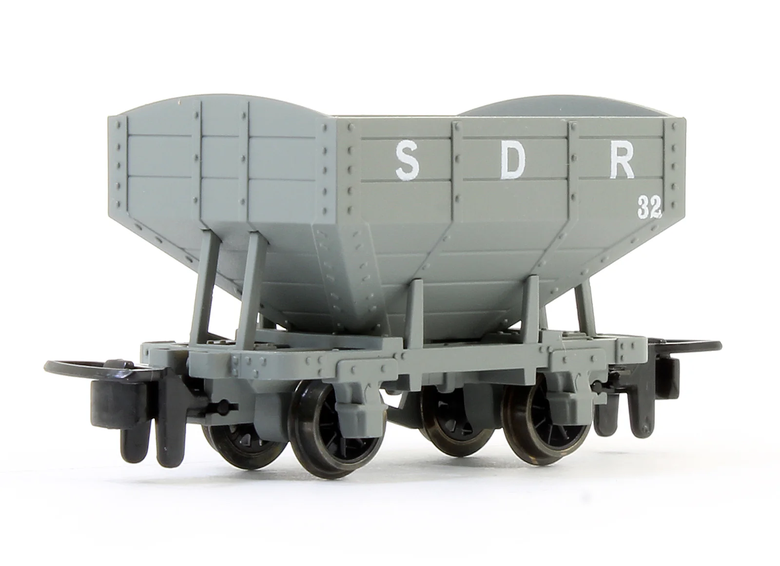 GR340A GLT OO-9 Snailbeach District Railway 4-wheel Hopper Wagon No.32 - SDR grey