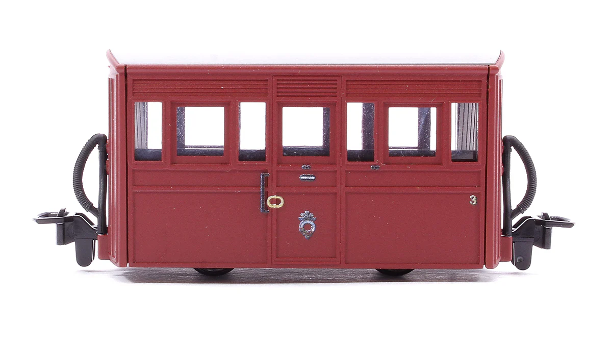 GR558A Ffestiniog Railway Bug Box Coach (1970s/80s Preservation Livery) No.3 - Image 2